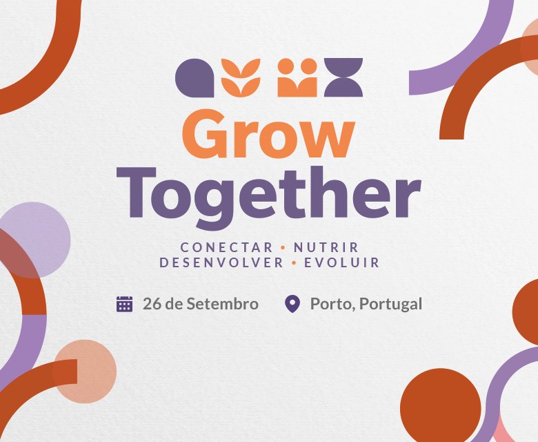 Cartaz do GrowTogether, Porto, 26 de setembro